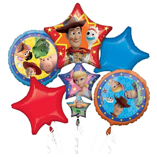 Toy Story Party Balloon Bouquet  | 5 pc