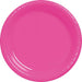 Bright Pink 10.25" Plastic Plates | 50ct