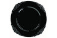 Black Motif Charger Plate
