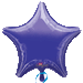Purple Star 18" Mylar Balloon | 1ct.