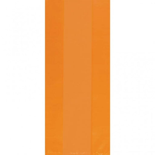 Orange Translucent Party Bags Large | 25ct.