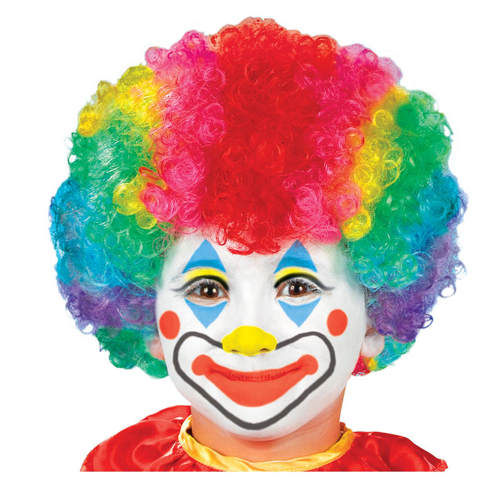 Rainbow Clown Wig Childs | 1ct