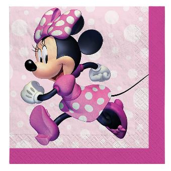 Minnie Mouse Beverage Napkins  | 16ct
