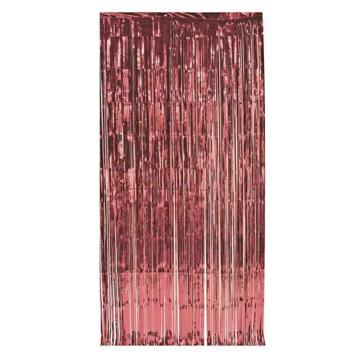 Metallic Gleam 'N Curtain Rose Gold  3' x 8' | 1 ct