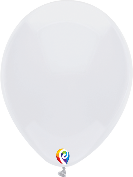 White Latex Balloons 7" | 50ct