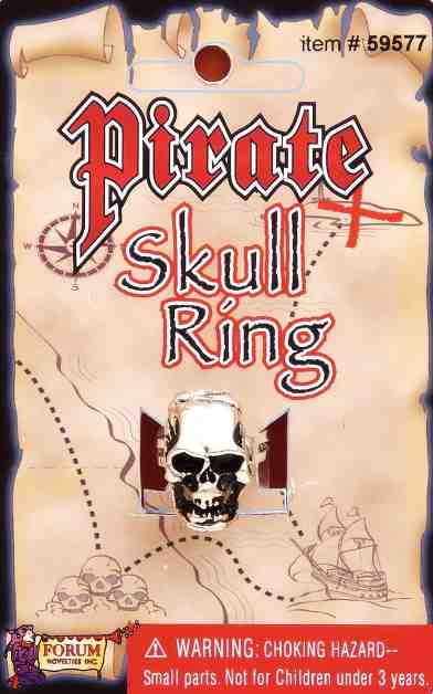 Pirate Skull Ring | 1ct