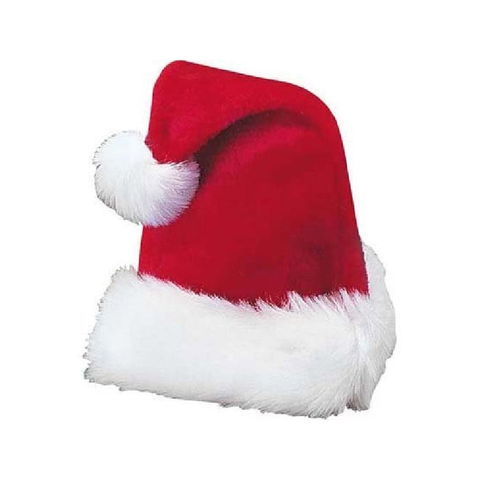 Christmas Plush Santa Hat | 1ct