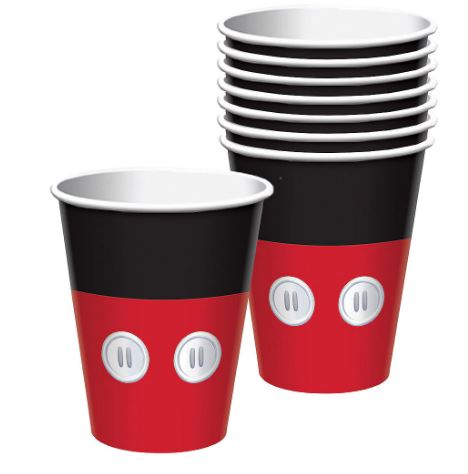 Mickey Mouse Paper cups 9oz | 8ct