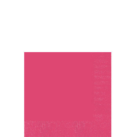 Bright Pink Beverage Napkins | 50ct