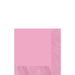 New Pink Beverage Napkins | 50ct