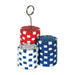 Poker Chips Photo or Balloon Holder