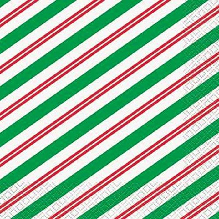 Christmas Peppermint Lunch Napkins | 16ct
