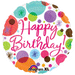 Happy Birthday Polka Dot 18" Mylar Balloon | 1ct.