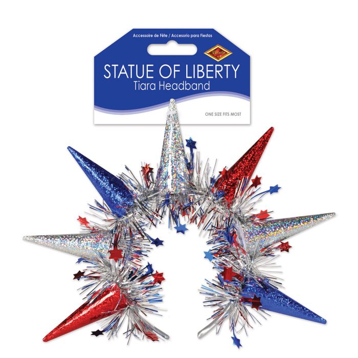 Patriotic Statue of Liberty Tiara Headband | 1ct