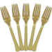 Gold Plastic Forks | 20ct
