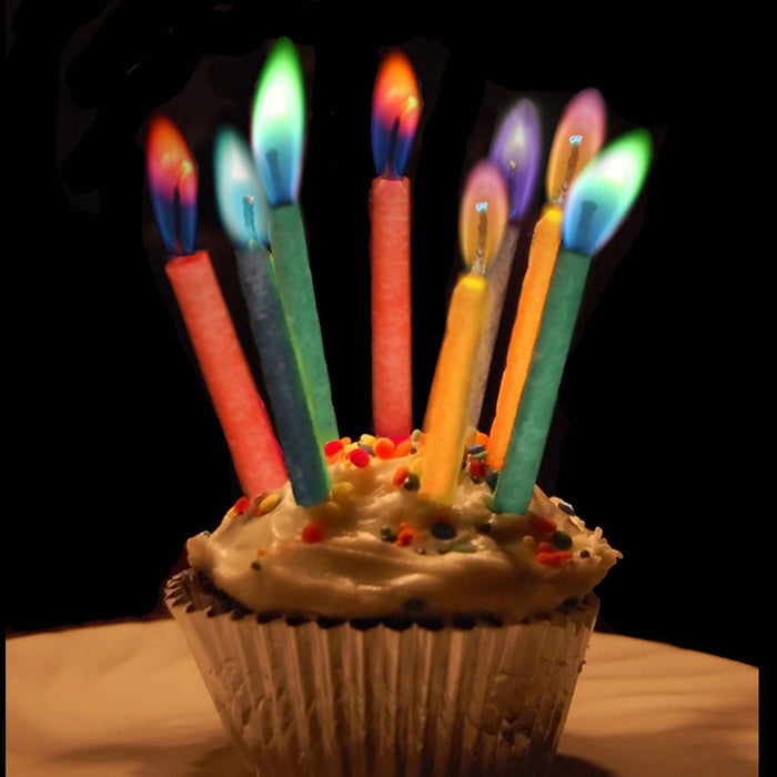 Colorflame Birthday Candles | 12ct