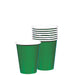 Festive Green 9 oz. Cups | 20ct