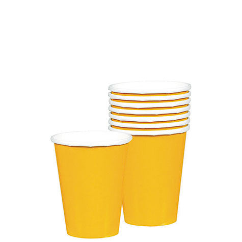 Yellow Sunshine 9 oz. Cups | 20ct