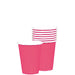 Bright Pink 9 oz. Cups | 20ct