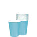 Caribbean Blue 9oz Paper Cups | 20ct