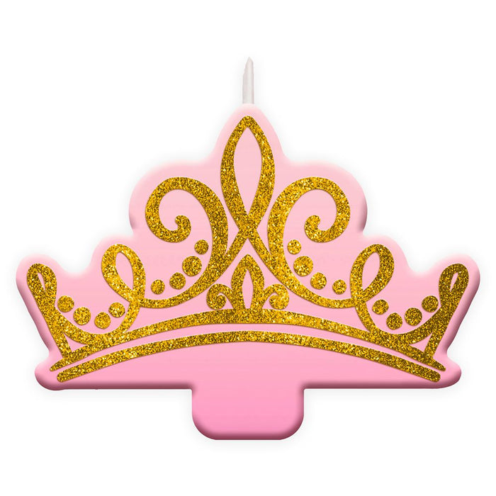Disney Princess Glitter Birthday Candle | 1ct