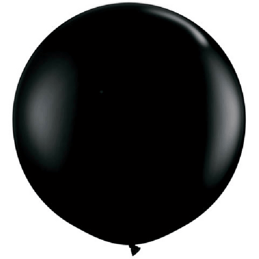 Black Latex Balloon 36" |  2 ct
