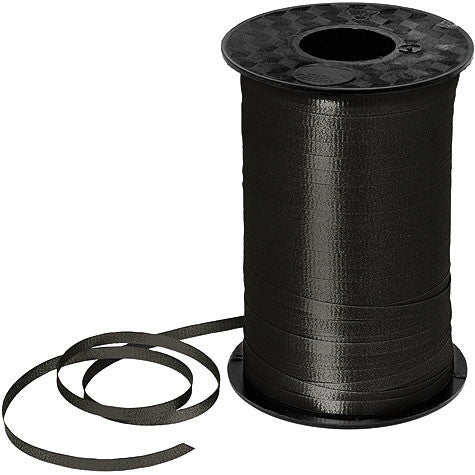 Black Curling Ribbon 500 yds