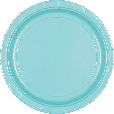 Robin's Egg Blue 10.5" Paper Plates | 20ct