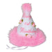 Baby's 1st Birthday Girl Cone Party Hat | 1 ct
