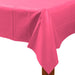 Bright Pink Rectangular Table Cover | 1ct, 54" x 108"
