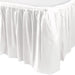 Frosty White Table Skirt | 1ct, 29" x 168"