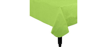 Flannel Back Table Cover, Kiwi 52" x 90" | 1 ct