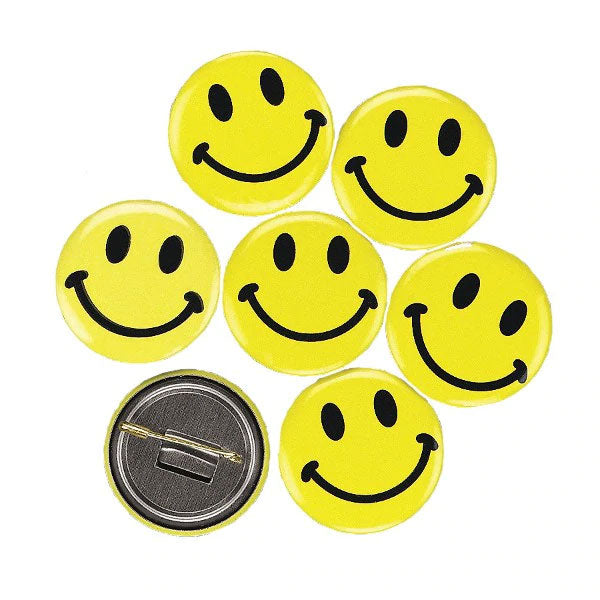 Smiley Face Buttons | 48ct