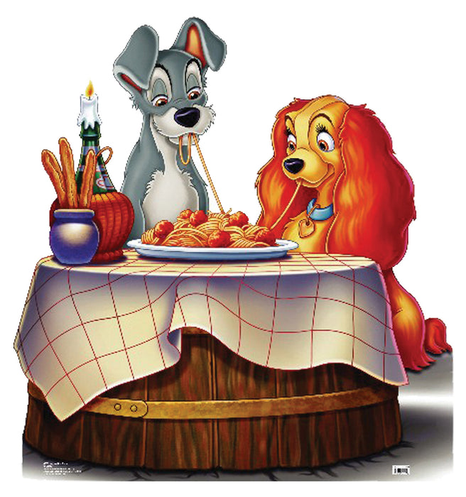Lady and the Tramp Lifesize Standup