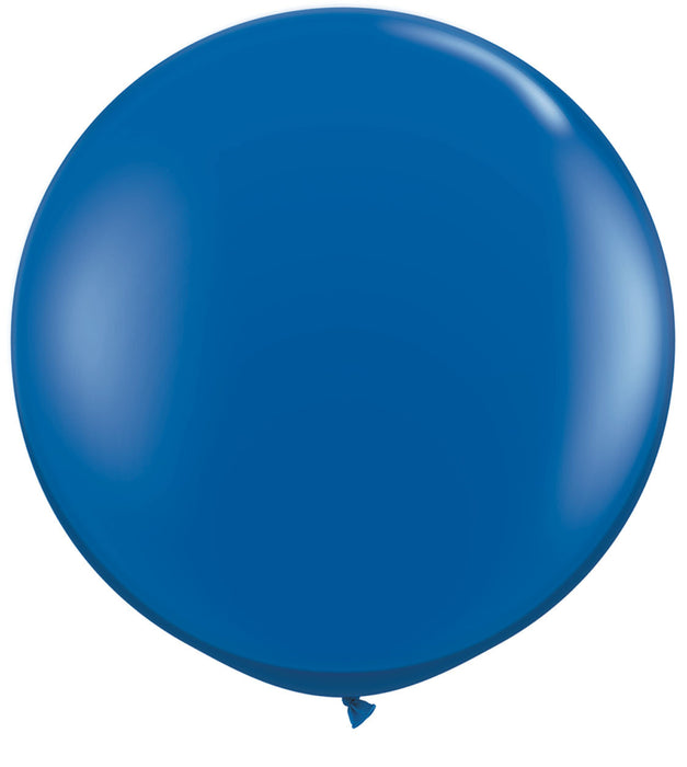 Dark Blue Latex Balloon, 36'' | 2 ct