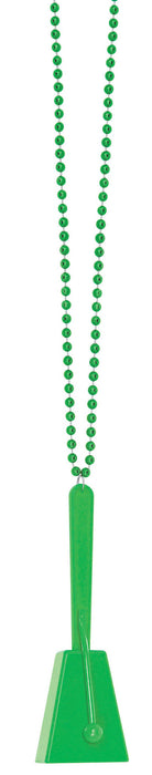 Green Clacker Necklace | 1ct.