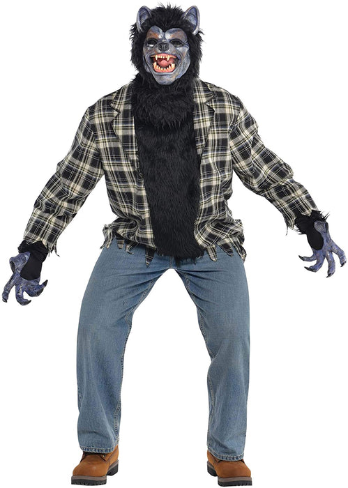 Rabid Werewolf Adult Costume, XX-Large | 4pcs
