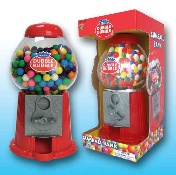 Classic Style Gumball Bank | 8.5''
