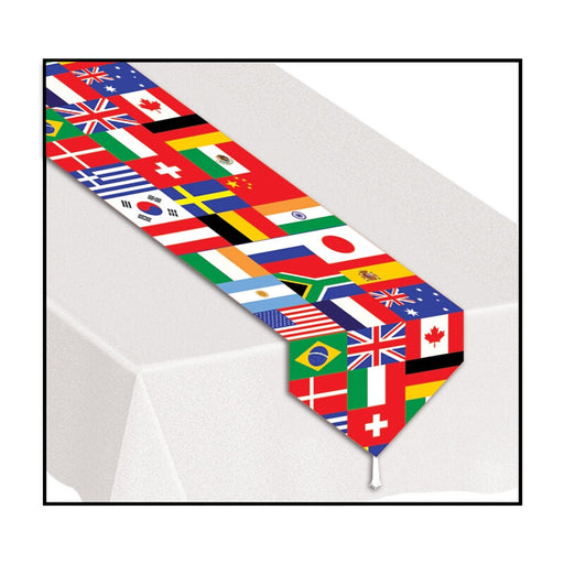 International Flag 6ft Table Runner | 1ct