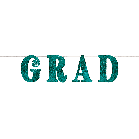 Graduation Follow Your Dreams Giant Sequin Grad Banner  | 1 ct