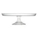 Small Clear Plastic Cake Stand, 9.75'' | 1 ct