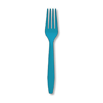 Forks, Turquoise 7" |24 ct