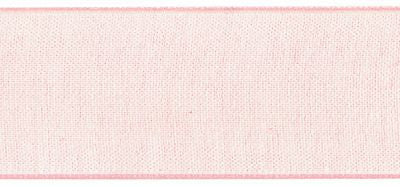 Sheer Pink Ribbon w/ satin edge | 1.5" 25 yds