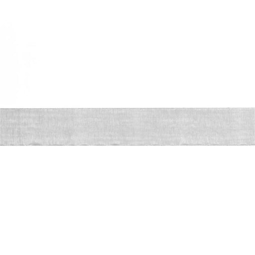 Sheer Silver Ribbon w/satin edge | 1.5" 25 yds