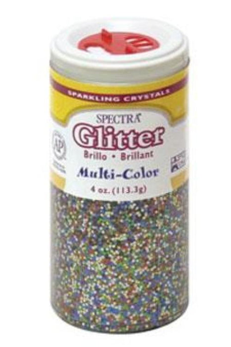 Multicolored Glitter, 4 oz. | 1 ct