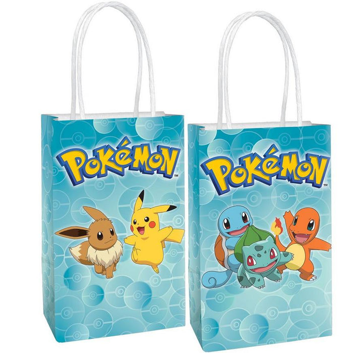 Pokemon Paper Gift Bags 8" | 8ct