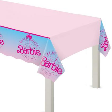 Malibu Barbie Plastic Table Cover54"x 96" | 1 ct