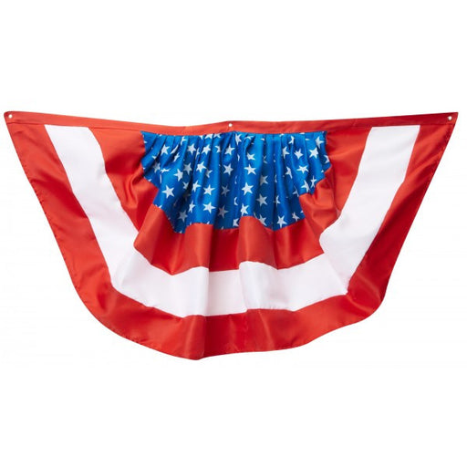 Large Patriotic Polyester Bunting, 48'' | 1 ct