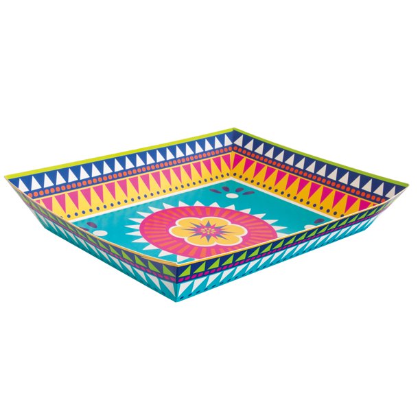 Fiesta Boho Paper Snack Tray  | 1ct