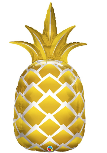 Golden Pineapple Supershape  Mylar Balloon 44" | 1ct
